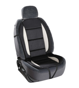 Couvre Siège noir et écru