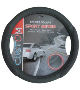 Couvre Volant Voiture, 2 Pièces Couvre Volant Gris, Protege Volant Voiture  En Silicone, Protege Volant Antidérapant Par Volan[Q350]