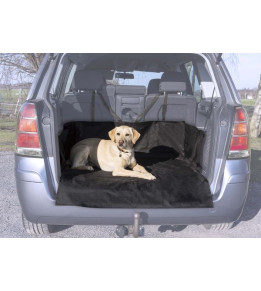 Couverture de protection de coffre voiture pour chien