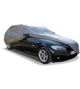 Housse de voiture imperméable, coupe-vent, anti-UV, demi-épaisseur avec  bandes