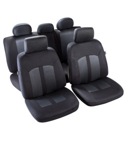 Housses de siège universelles pour Hyundai H100 (1992-2006) - housse siege  voiture universelles - couverture siege - noir - Auto-Dekor - Comfort 2+1  noir