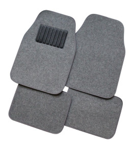 Tapis de sol auto universel moquette 44x65cm Car +