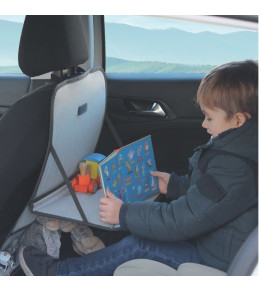 Organiseur de siège enfant avec tablette intégrée