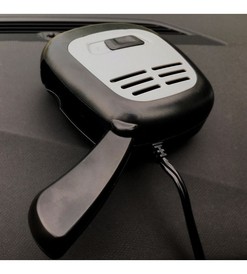 Chauffage électrique pour voiture 150W 12V/24V, ventilateur Portable pour  pare-brise, dégivreur, désembueur, accessoires de voiture