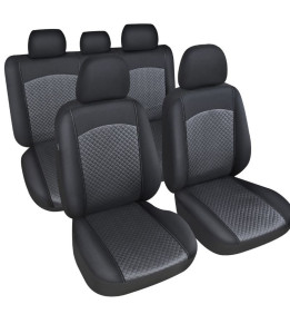 JEU DE HOUSSE COMPLET ESSENTIAL AVANT+ ARRIERE POUR PEUGEOT 208