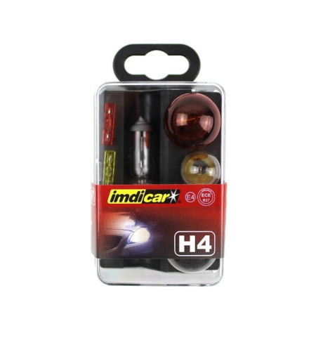 Coffret de secours H4 - 5 ampoules et 3 fusibles