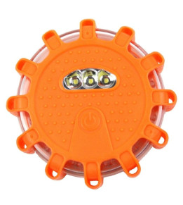 Lampe de sécurité et de travail LED avec aimants et crochets