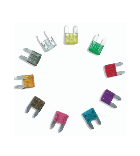 Jeu 10 mini fusibles assortis électriques voiture pas cher