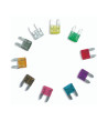 Jeu 10 mini fusibles assortis électriques voiture pas cher