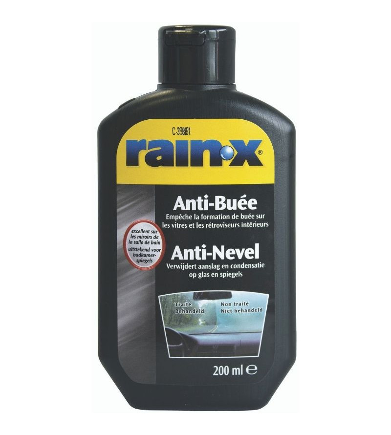 Anti-buée vitres et pare-brise Rain-X - 200 ml