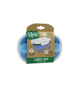 Lunch Box rétractable et réutilisable, avec couverts - 800ml