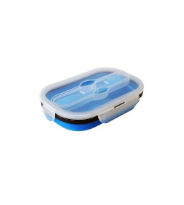 Lunch Box rétractable et réutilisable, avec couverts - 800ml
