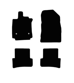 Tapis Clio 4 / Clio 4 Estate - De 2012 à 2019 - Moquette - Noir