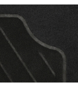 Tapis sur mesure Nissan Qashqai 1 - 2007 à 2014 - Moquette - Noir