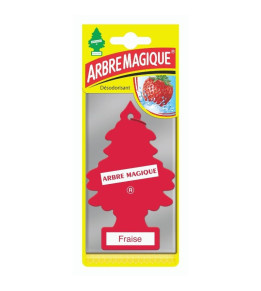 Lot de 12 désodorisants Arbre Magique Fraise
