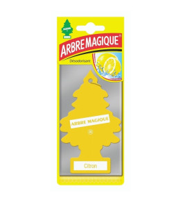 Lot de 12 désodorisants Arbre Magique Citron