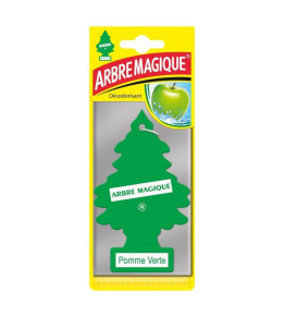 Lot de 12 désodorisants Arbre Magique Pomme Verte