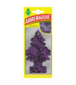 Lot de 12 désodorisants Arbre Magique Midnight Chic