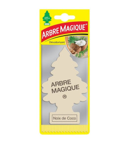Lot de 12 désodorisants Arbre Magique Noix de Coco