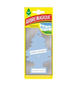 Lot de 12 désodorisants Arbre Magique Summer Cotton