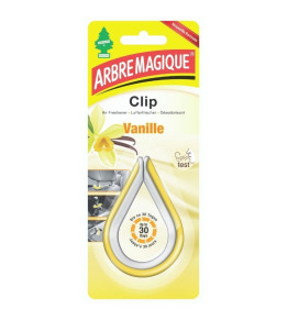 Lot de 4 désodorisants Clip Arbre Magique Vanille