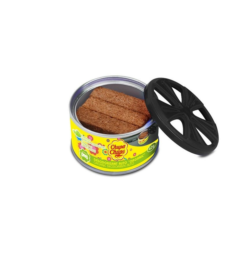 Lot de 6 désodorisants Organic Chupa Chups Citron