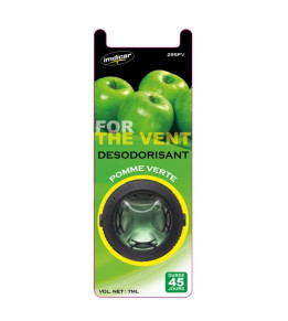 Lot de 12 désodorisants membrane for the vent Pomme verte