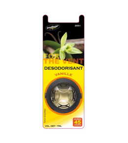 Lot de 12 désodorisants membrane for the vent Vanille