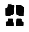 Tapis auto sur mesure Peugeot 207 en stock - Noir