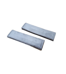 Protège-ceintures voiture gris, fourreaux ceinture de sécurité