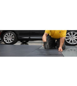 Dalles de garage en PVC à clipser, 50 x 50 cm | Automotoboutic
