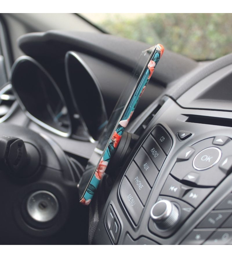 Support Smartphone Magnétique ADEQWAT Pour Voiture - Noir