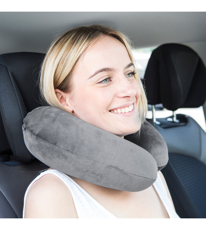 Dollox Oreiller Repose-tête De Voiture, Coussin De Soutien Du Cou Pour Siège De Voiture En