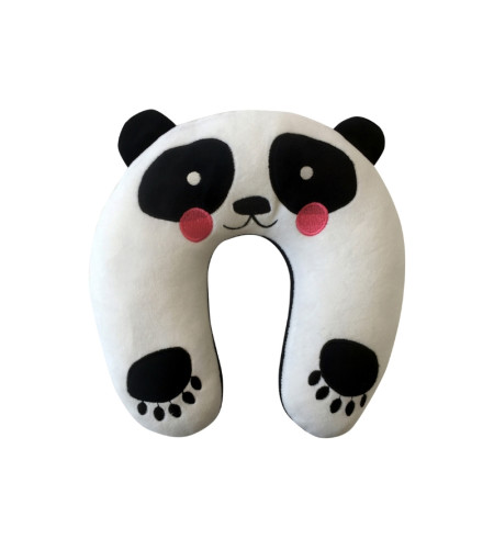 Cale-Tête Enfant Motif Panda pour Voyage |Automotoboutic