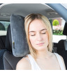Coussin à mémoire de forme anti mal de dos en voiture - Gris