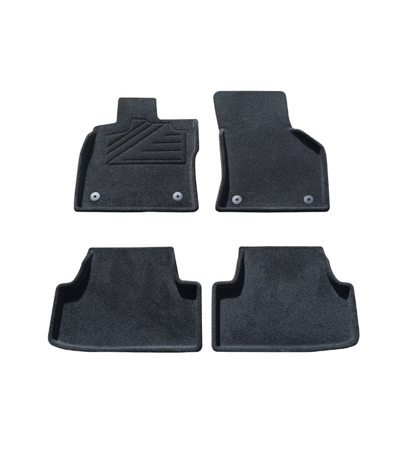 Tapis moquette 3D - Baquets VW Golf 7 - De 2012 à 2021