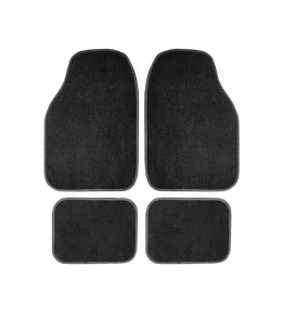 Tapis Auto 3D Sur-Mesure Avant & Arrière + Couche Moquette