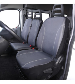 Housses siege utilitaire Corleone - Noir - Taille universelle