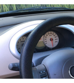Couvre volant auto en silicone - Noir - Taille universelle