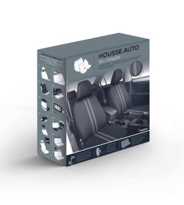 Housses de Siège auto Lines - Jeu complet - Plusieurs Coloris