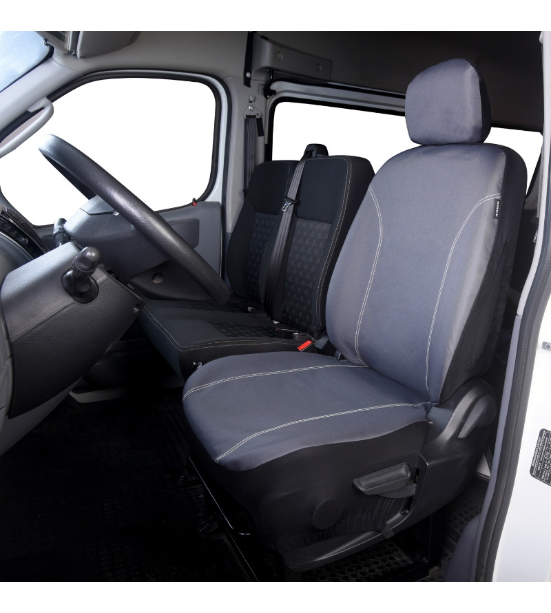 HP Autozubehör 22200 Protège-siège polyester noir siège conducteur