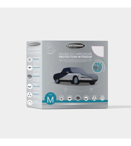 Housse de protection auto - Stockage en intérieur - Taille M