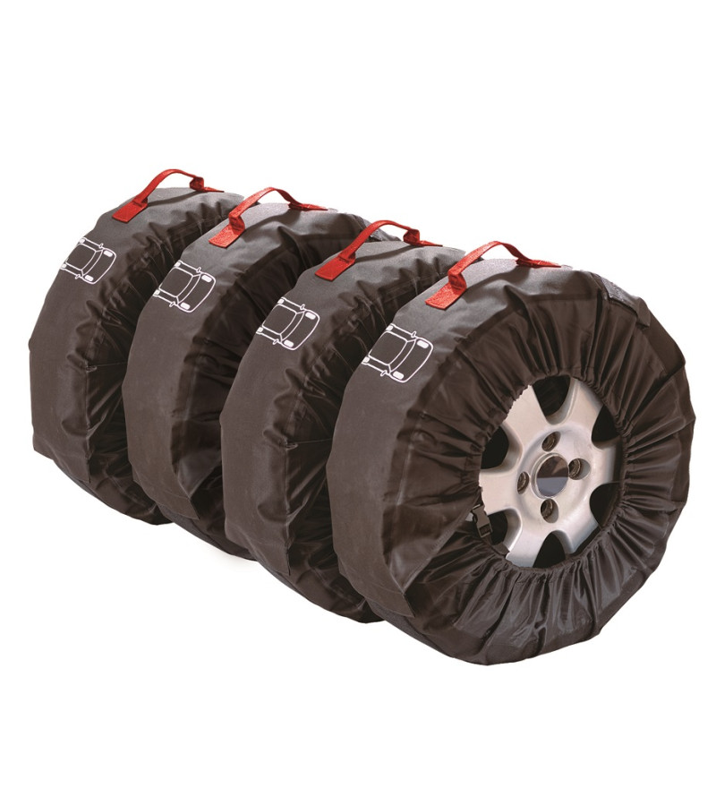Lot de 4 Housse de protection pour pneu de remplacement voiture