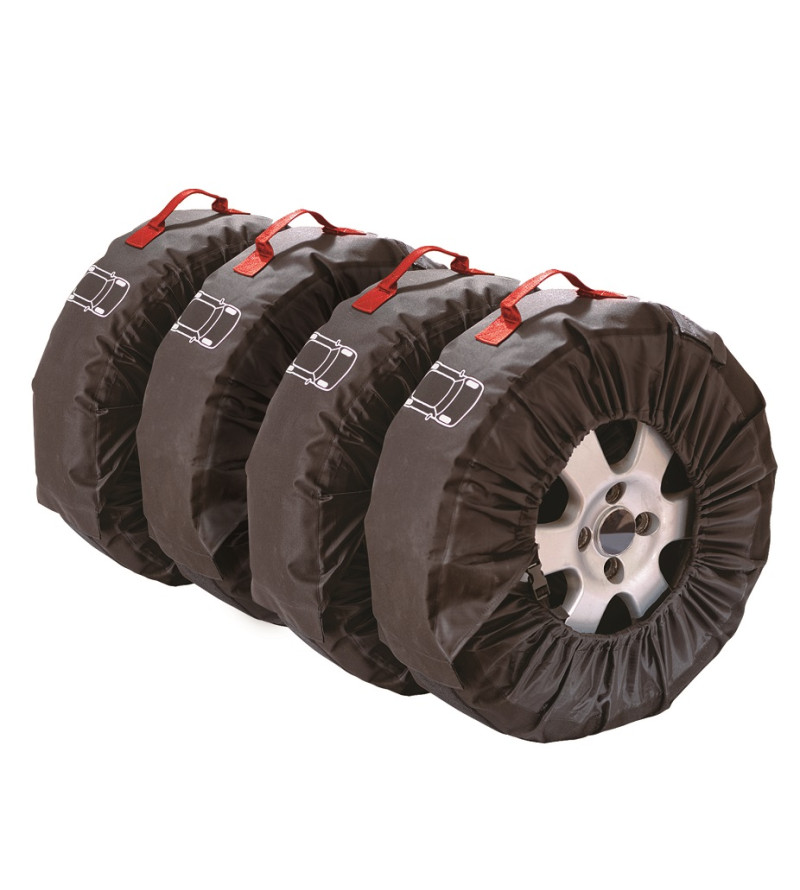 Housse de pneu 4 pcs 205/40 R18 Sac de protection Voiture Pneu