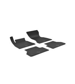 Tapis Caoutchouc Audi A4 B9 - De 2015 à ce jour - 4 pcs