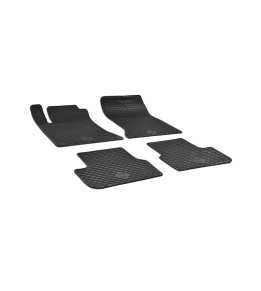 Tapis Caoutchouc Mercedes Classe A W176 - De 2012 à 2018 - 4 pcs