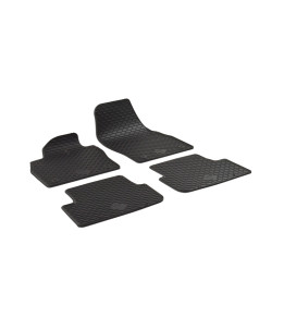 Tapis Caoutchouc Volkswagen Polo 6 - De 2017 à ce jour - 4 pcs