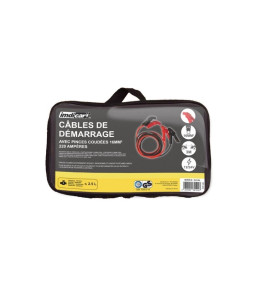 Câbles de démarrage - 3m - 220 amp - Batterie Auto Voiture Câble