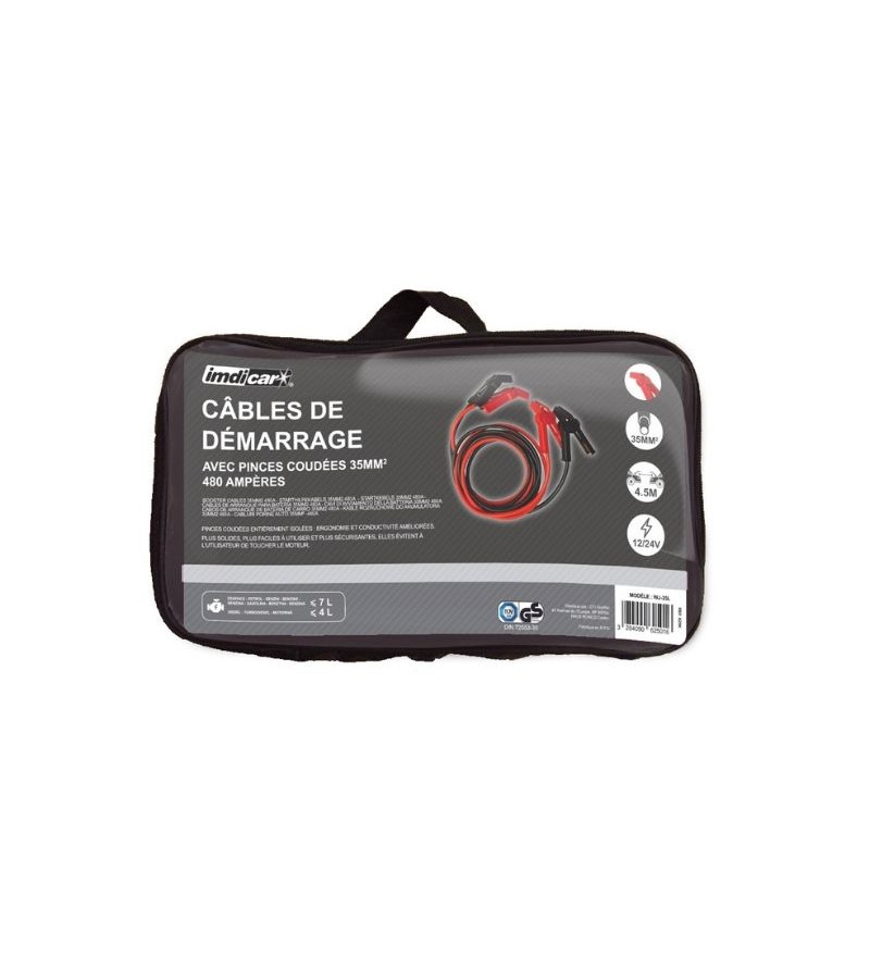 CABLES DE DEMARRAGE 35MM² STANLEY - Feu Vert