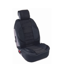 Protège Siège Voiture En Cuir PU Housse Coussin De Couverture Protection  Noir - Cdiscount Auto